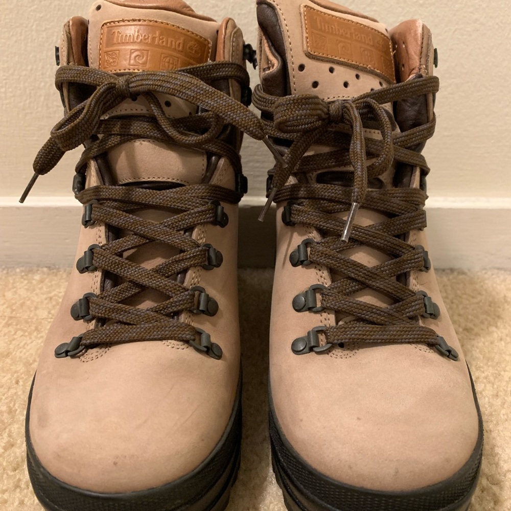 Timberland Tan Leather Boots